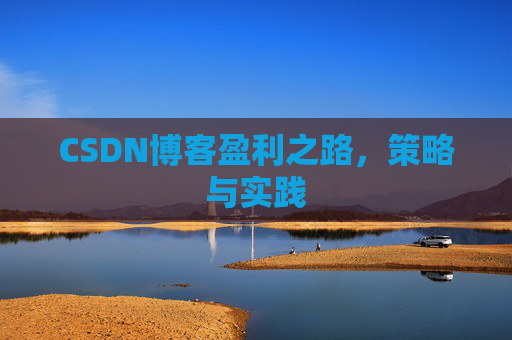 CSDN博客盈利之路，策略与实践